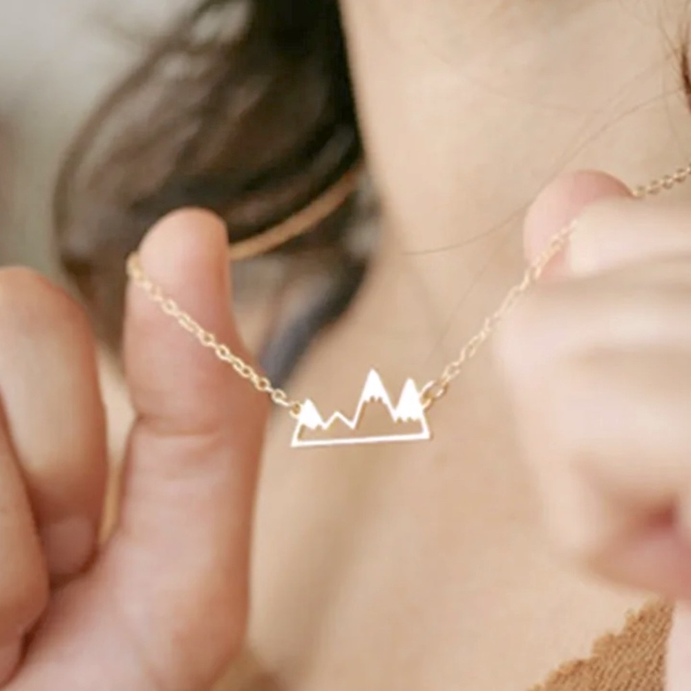 Mountain top necklace